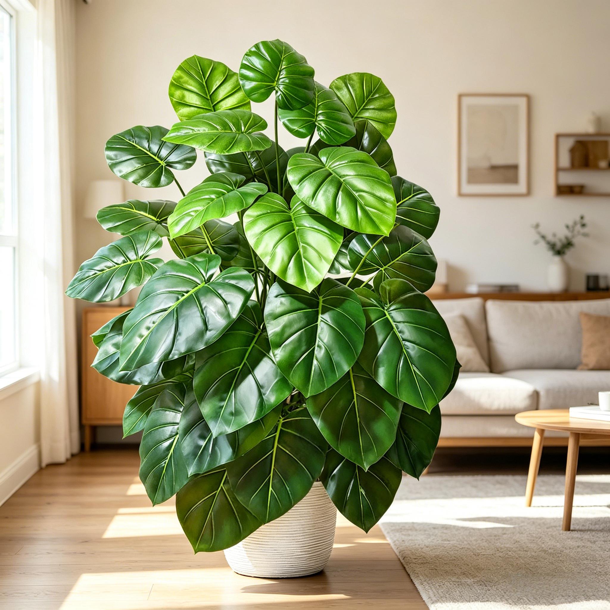 60-105cm Lifelike Artificial P - огляд і ціна Monstera Adansonii