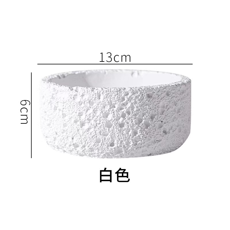 Nordic cement flowerpot simple - огляд і ціна Echeveria Succulent