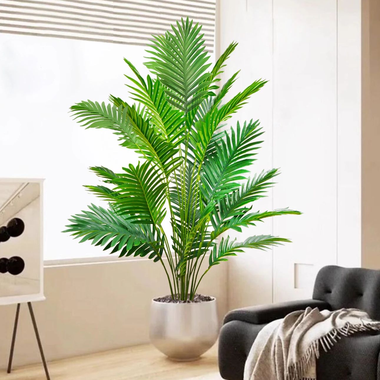 52-125cm/49.2in  Artificial Pa - огляд і ціна Monstera Adansonii