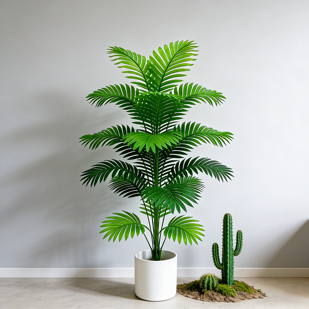 60-80cm Tall Artificial Palm T - огляд і ціна Monstera Adansonii